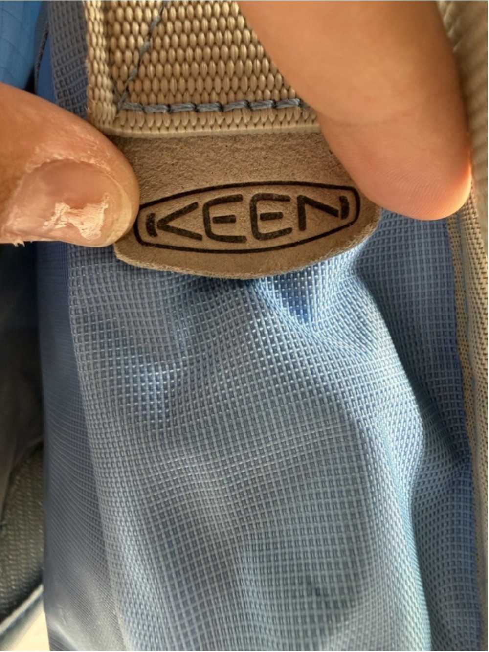 KEEN Blue Crossbody Messenger Bag - Picture 15 of 16